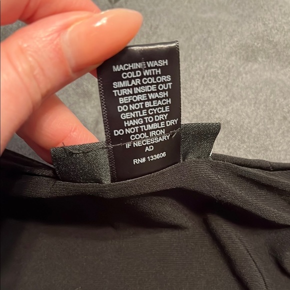 Ashley Stewart V-Neck Maxi Dress 3/4 Sleeve LBD Plunge Soft Stretch‎ Knit - Picture 6 of 6